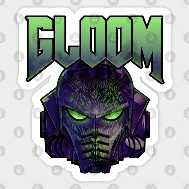 Plant & Doom Sticker by Gloomlight